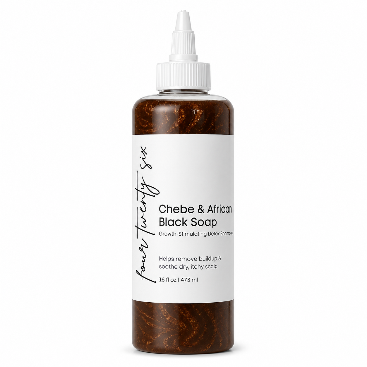 Chebe & African Black Soap Growth-Stimulating Detox Shampoo