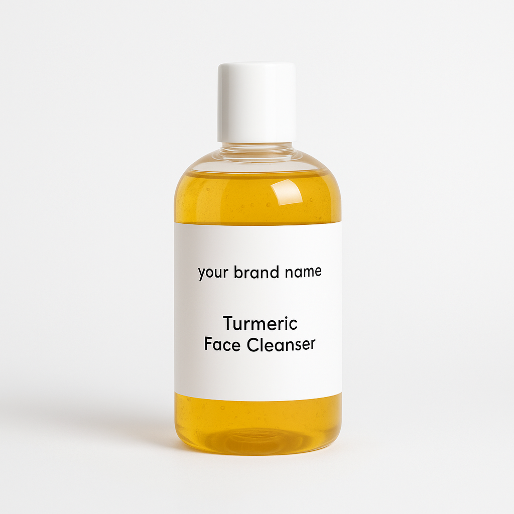 Private Label - Turmeric + Kojic Brightening Facial Cleanser