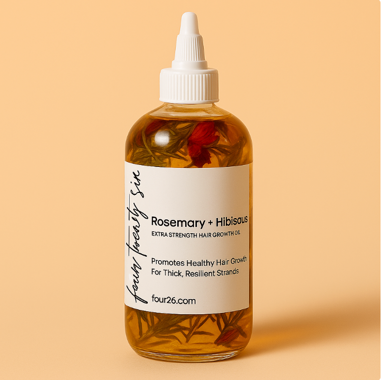 Herbal Rosemary + Hibiscus Extra Strength Hair Growth Oil