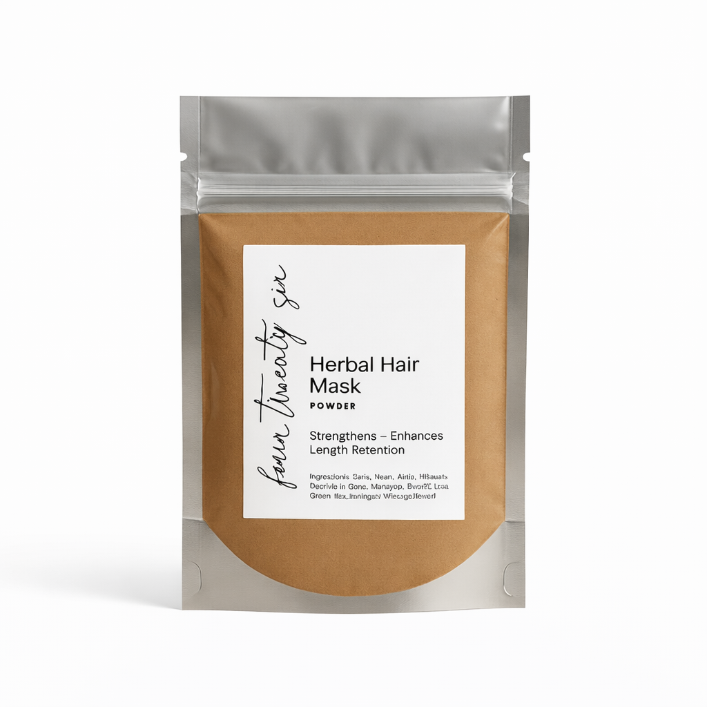 Length Retention & Strengthening Herbal Hair Mask