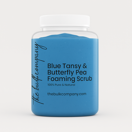Blue Tansy & Butterfly Pea Foaming Scrub - Gallon