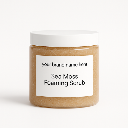 Private Label - Sea Moss & Chamomile Foaming Scrub