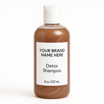 Chebe & African Black Soap Growth-Stimulating Detox Shampoo | Private Label & Bulk