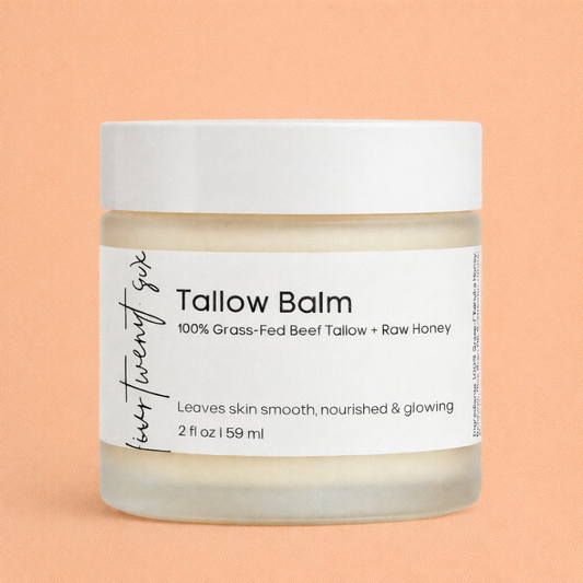 Organic Grass-Fed Beef Tallow Balm with Honey